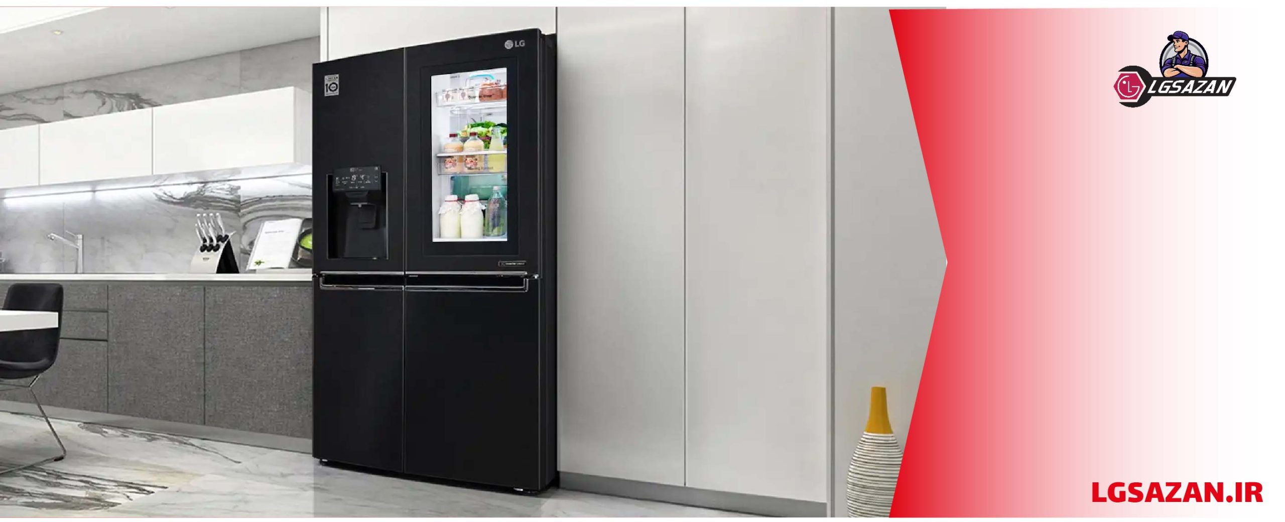 ارورهای یخچال فریزر ال جی